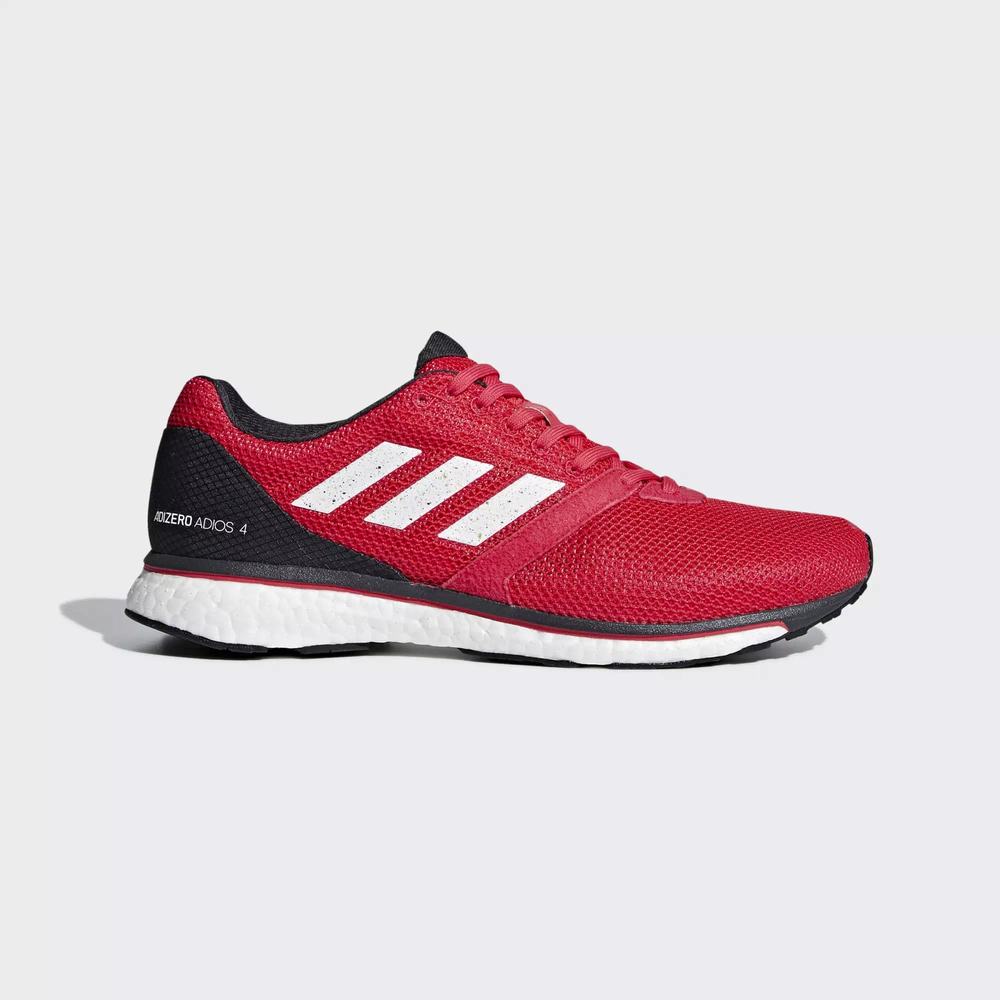 Adidas Adizero Adios 4 Tenis Para Correr Rosas Para Hombre (MX-57612)